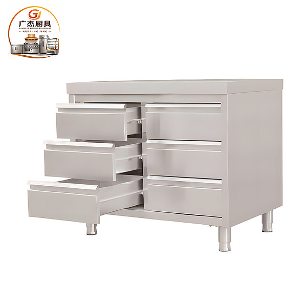 LCCTG Cupboard with 6 drawers without splashback