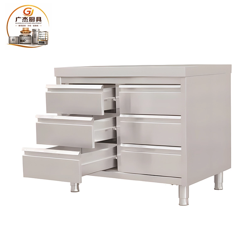 LCCTG Cupboard with 6 drawers without splashback