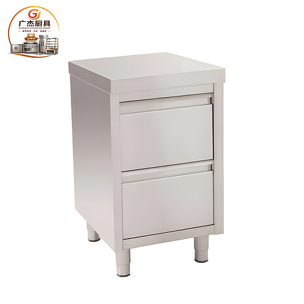 SCCTG Free standing two drawers cabinet without splash back