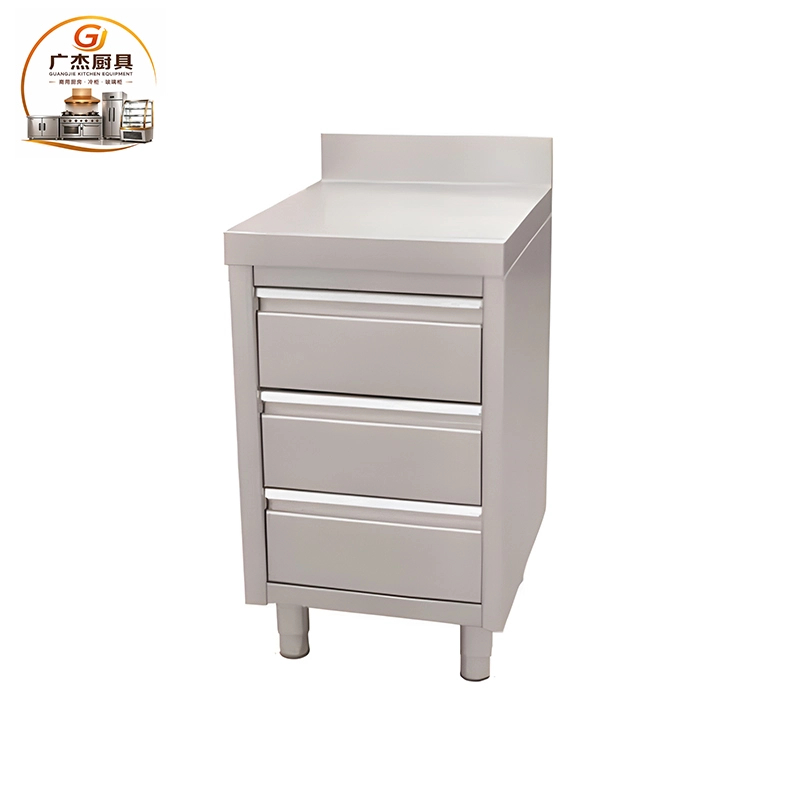 TCCTG Free standing three drawers cabinet with splash back