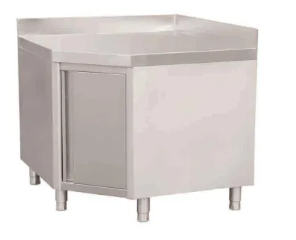 Commercial Stainless Steel Corner Cabinet