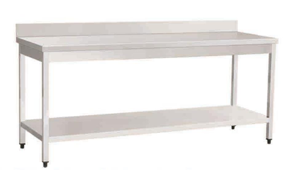 Commercial Stainless Steel Work Table with Undershelf