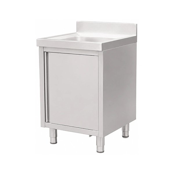 DSGS Series European Style Stainless Steel Sink Cabinet with Drainboard