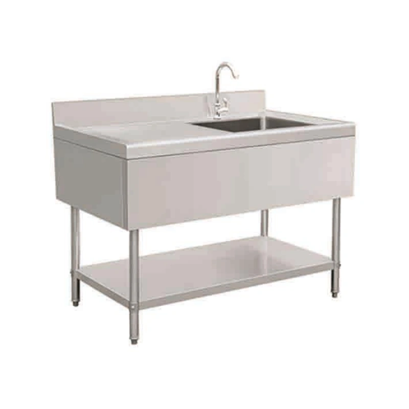 ZZOS Series European Style Stainless Steel Sink with Undershelf