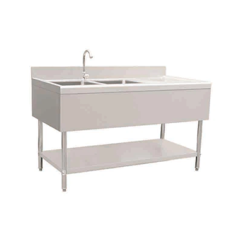 ZZOS Series European Style Stainless Steel Sink with Undershelf