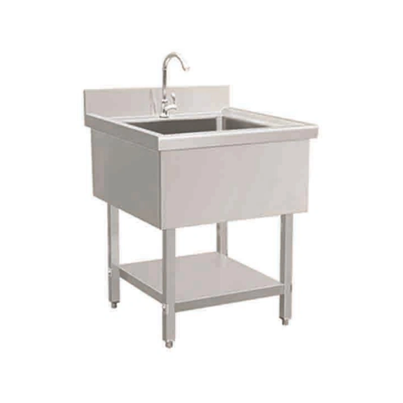 ZZOS Series European Style Stainless Steel Sink with Undershelf