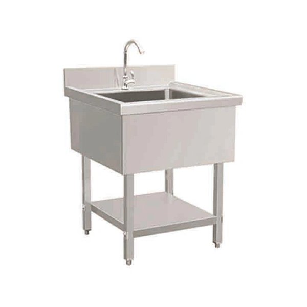 ZZOS Series European Style Stainless Steel Sink with Undershelf