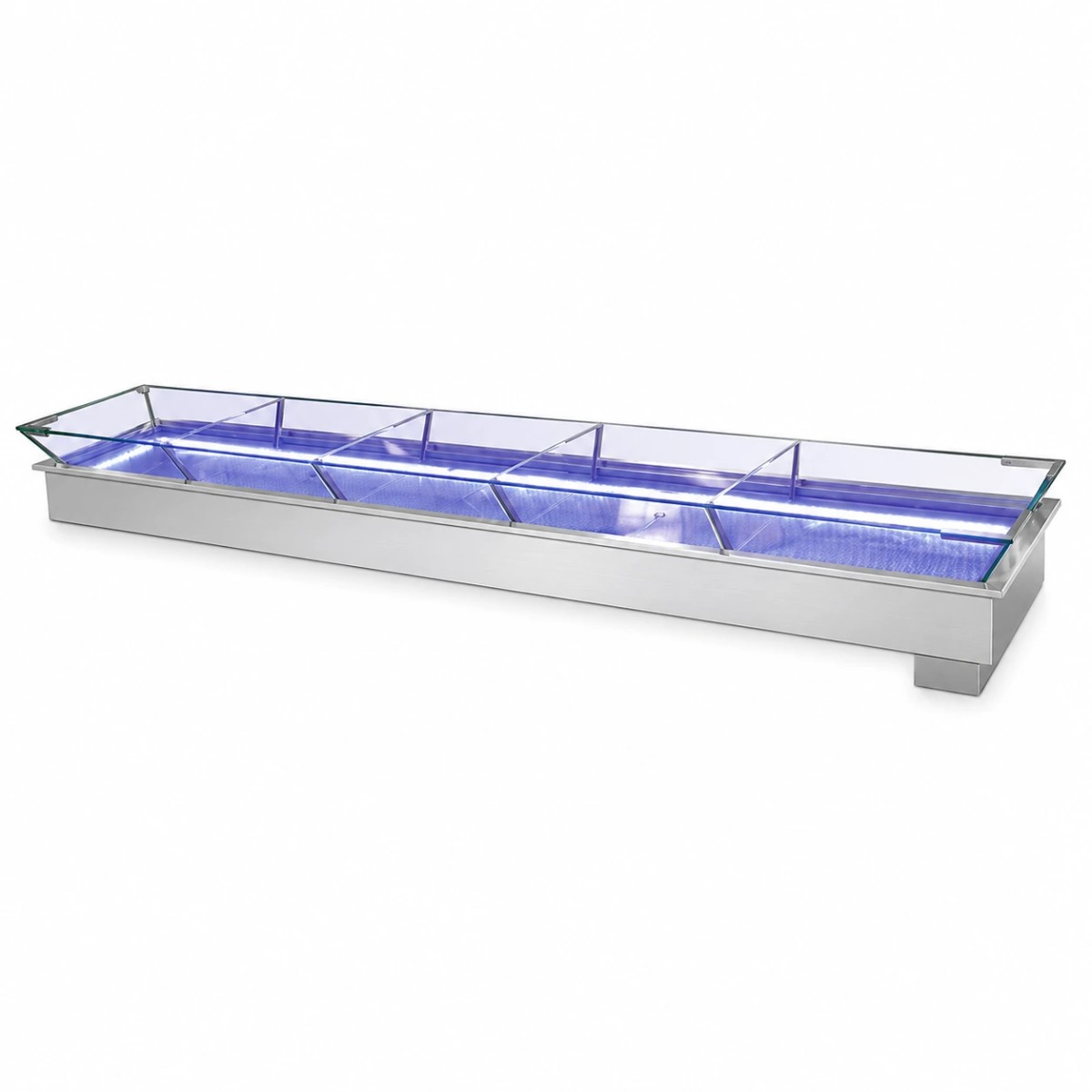 bp-2040-stainless-steel-seafood-ice-display-case-with-blue-light