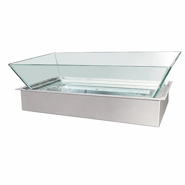 Commercial Stainless Steel Seafood Ice Display Case Series