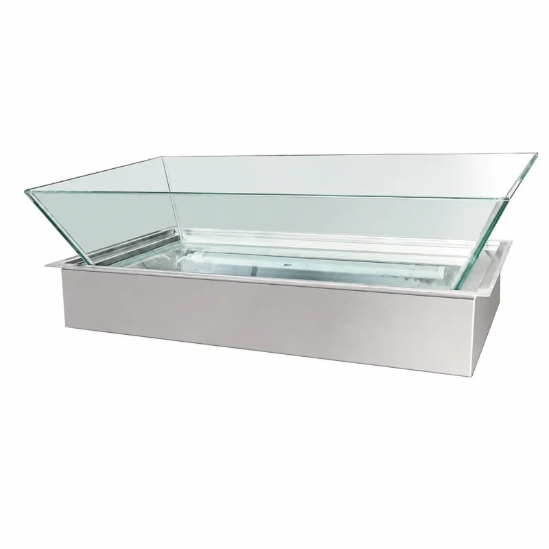 Commercial Stainless Steel Seafood Ice Display Case Series