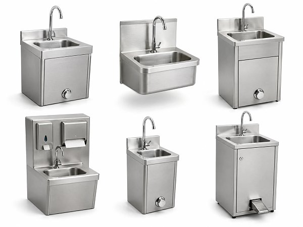 Commercial Stainless Steel Hand Wash Sink Series