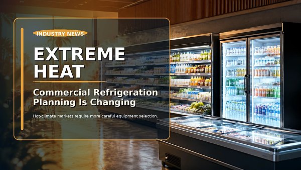 Extreme Heat Is Changing Commercial Refrigeration Planning for Retail Stores