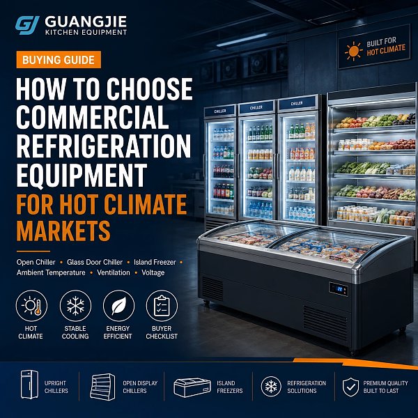How to Choose Commercial Refrigeration Equipment for Hot Climate Markets