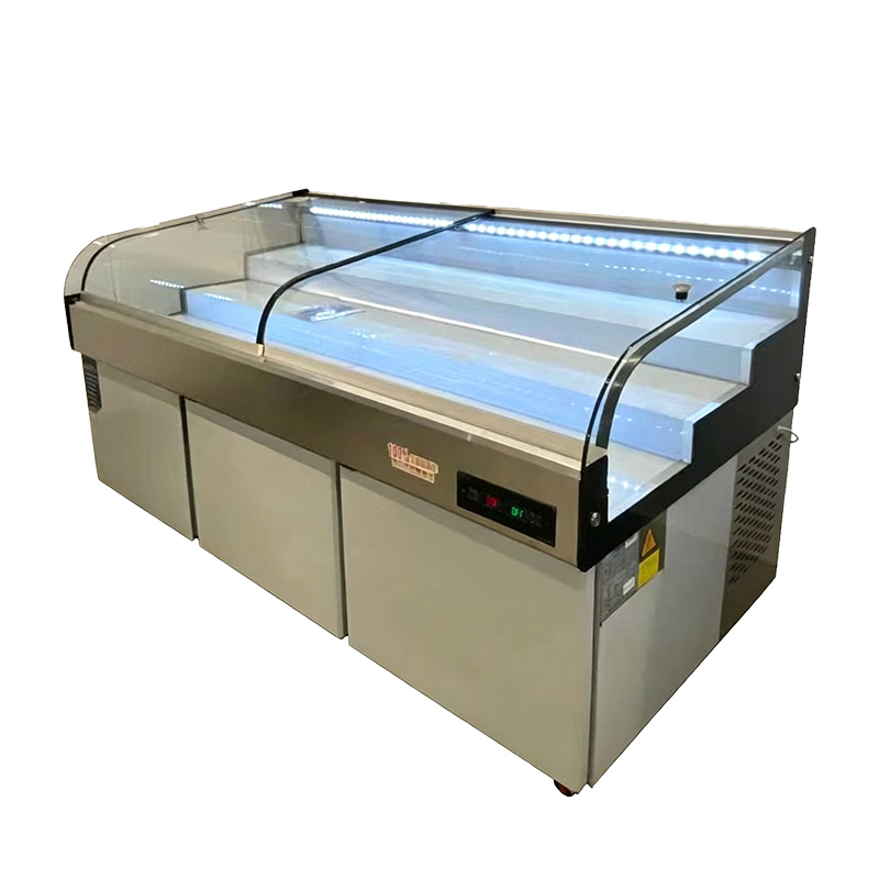 Stainless Steel Tiered Cabinet