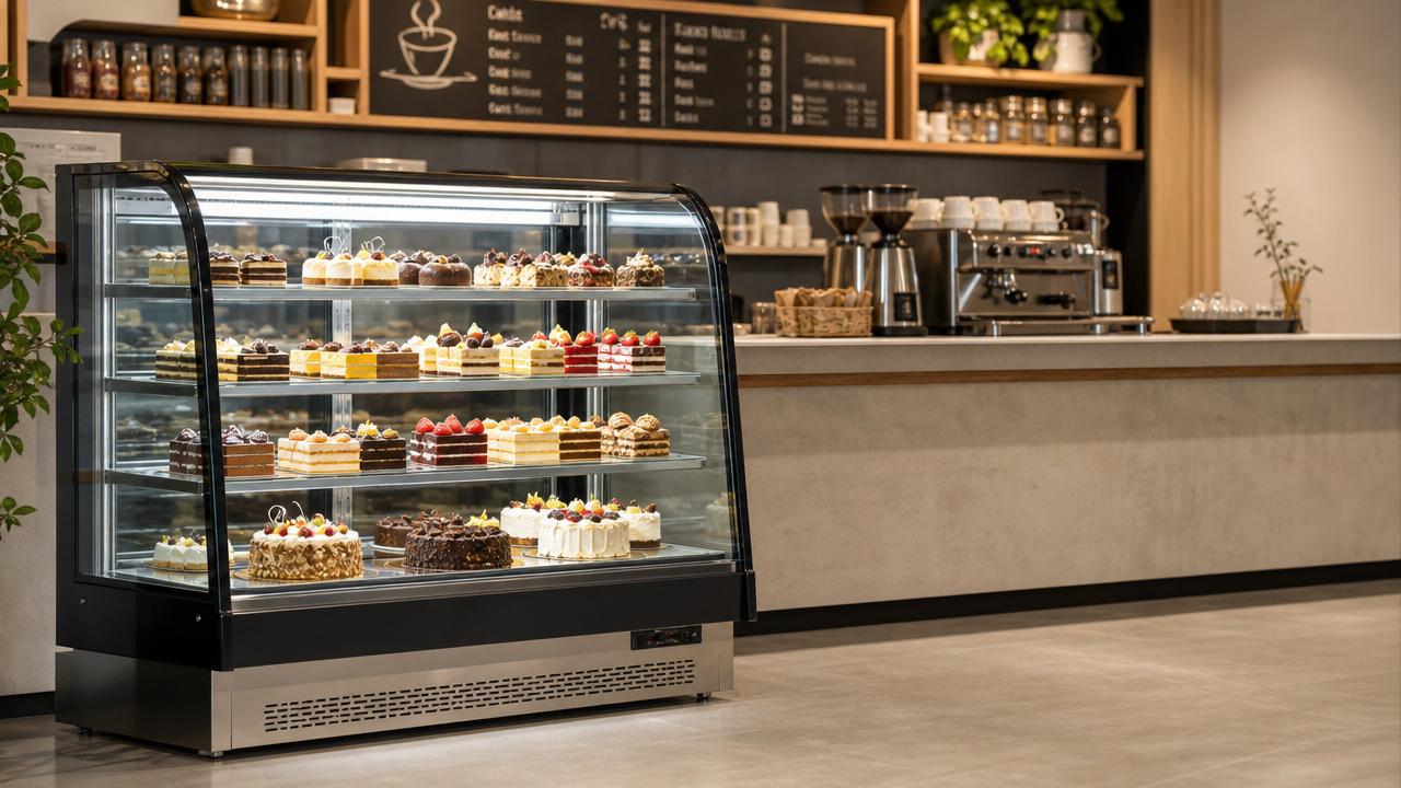 Cake and Dessert Display Case Sizes That Fit Small Cafes Best