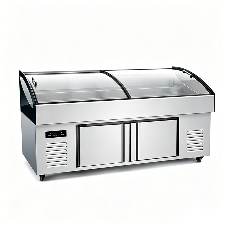 Stainless Steel Tiered Cabinet